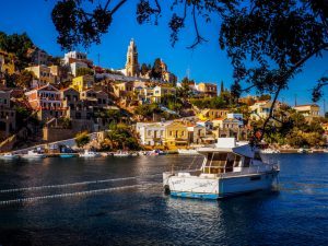 Arrival on Symi