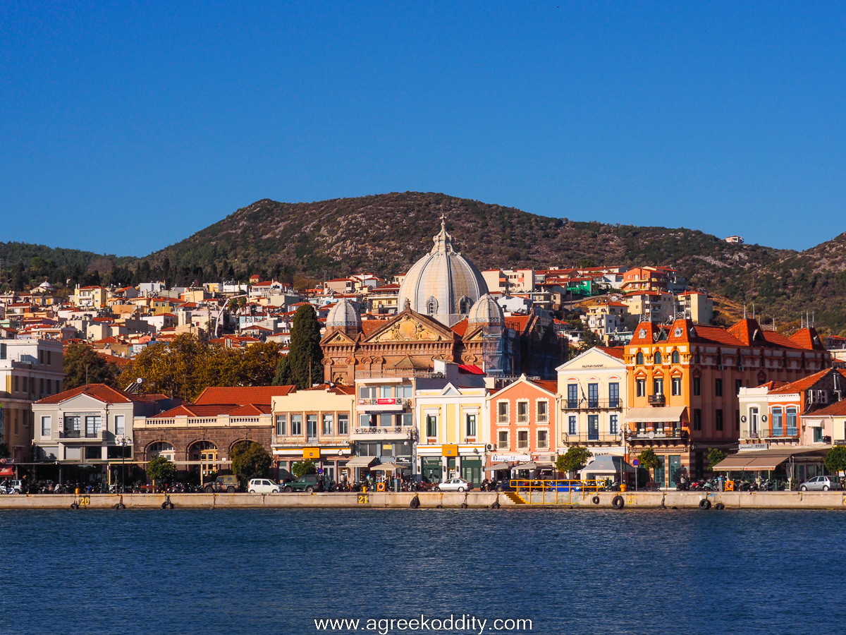 Arrival on Lesvos and an Impromptu Trip to Kalloni and Skala Kalloni