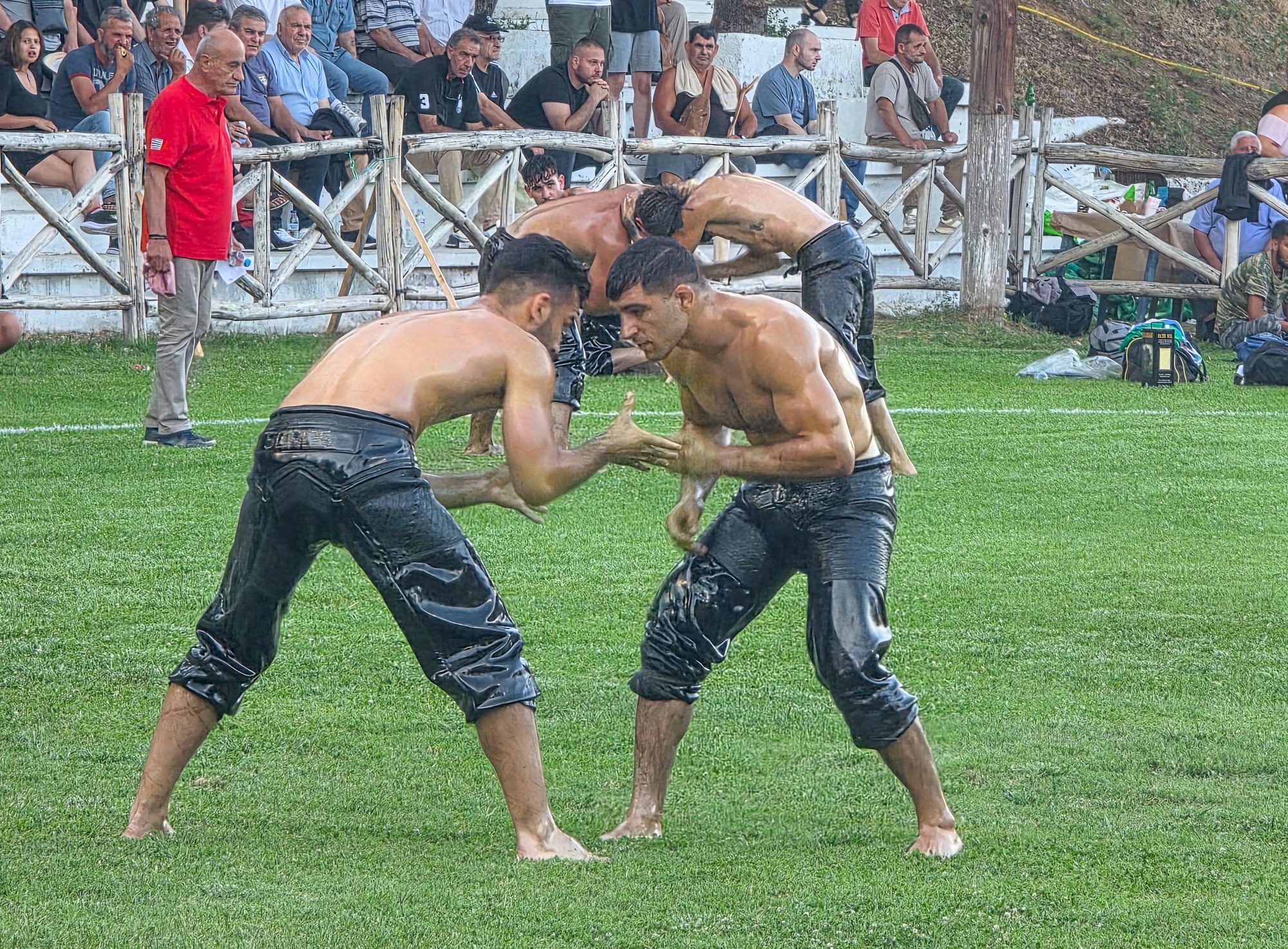 The Pechlevanides Compete: Inside Greece’s Greatest Oil Wrestling Festival