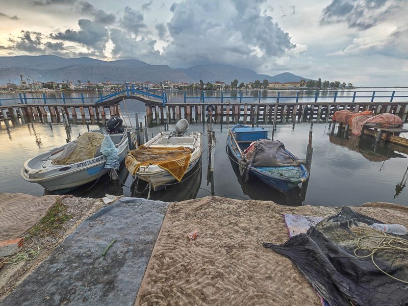 Aitoliko: Slow Ambles Round Crumbling Houses, Lagoon Walks and Interrupting a Taverna Lock-in
